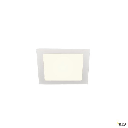 [DC1004698] SENSER 18, encastré de plafond intérieur, carré, blanc, LED, 9,7W, 4000K 1004698