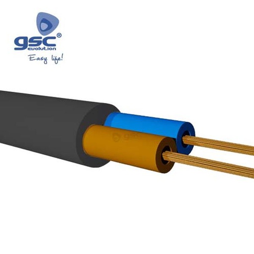 [GC003902937] Rouleau 100M Cable tuyau arrosage plana Negra cuiv | 003902937