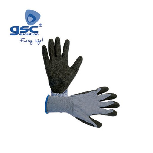 [GC003302066] Paire de gants fins en PVC Taille 10 - Noir | 003302066