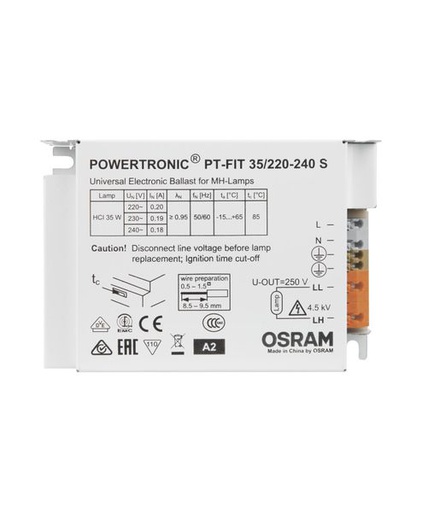[OSR386625] Pt-fit 35/220-240 S ballast électronique pour lampes hpd - 386625