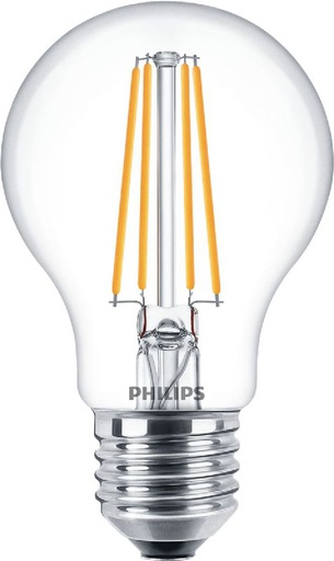 [PHI354913] CorePro LEDBulb Filament Standard 7-60W E27 4000K Clair 354913 Philips